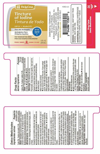label - Tincutre of Iodine 1oz 8.12.2013